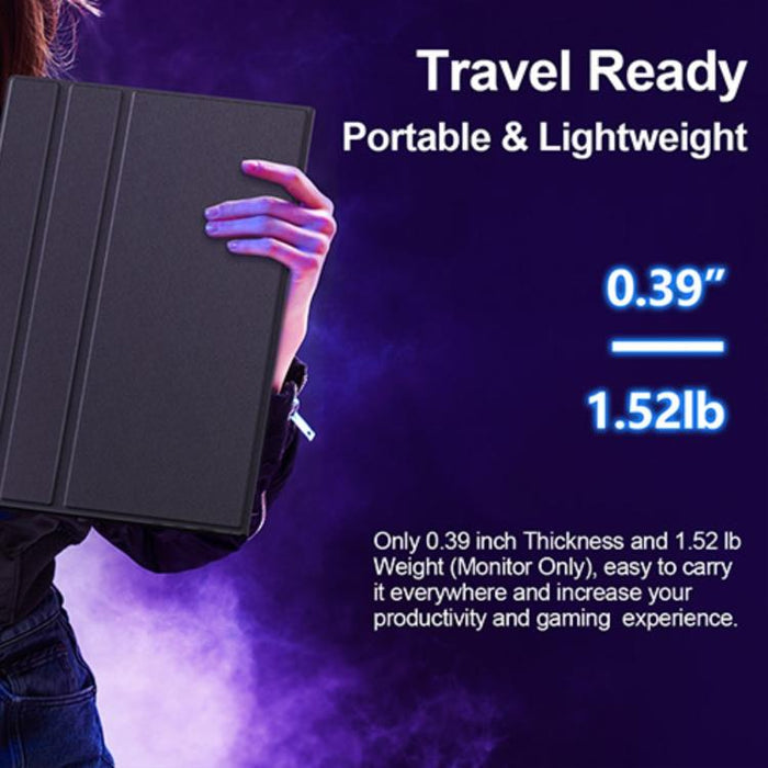P160Q16BW 16" 2.5K 60Hz Portable Monitor – Gaming Extended Screen