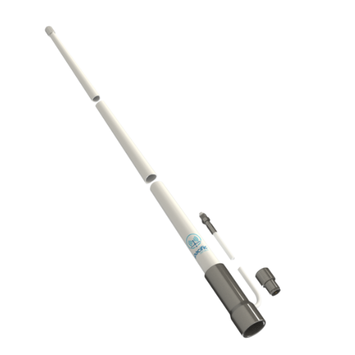 pacific aerials p051 2.5m vhf marine antenna