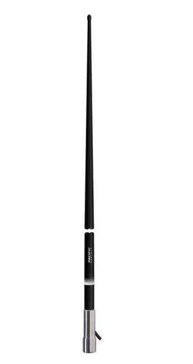 Pacific Aerials P6651 VHF 2.5m Longreach colinear antenna in black