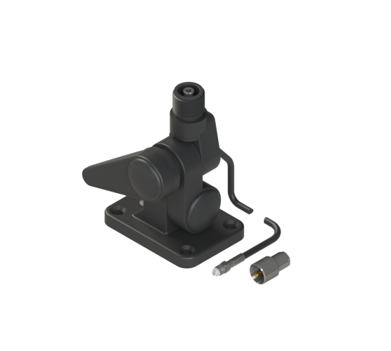Pacific Aerials P6751 Longreach Pro fold-down mount in black