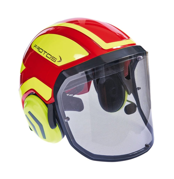 Protos Clip-On Visor set, clear PET screens