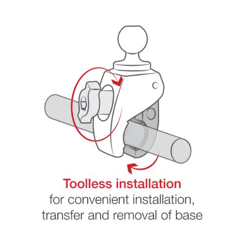 ram tough claw mount transfer and removal of base diagram