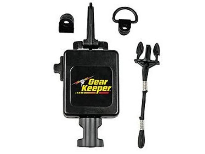 Gear Keeper RT3 retractable microphone keeper, mounted view