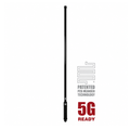 RFI CD8194-B black cellular vehicle antenna with spring base, product view