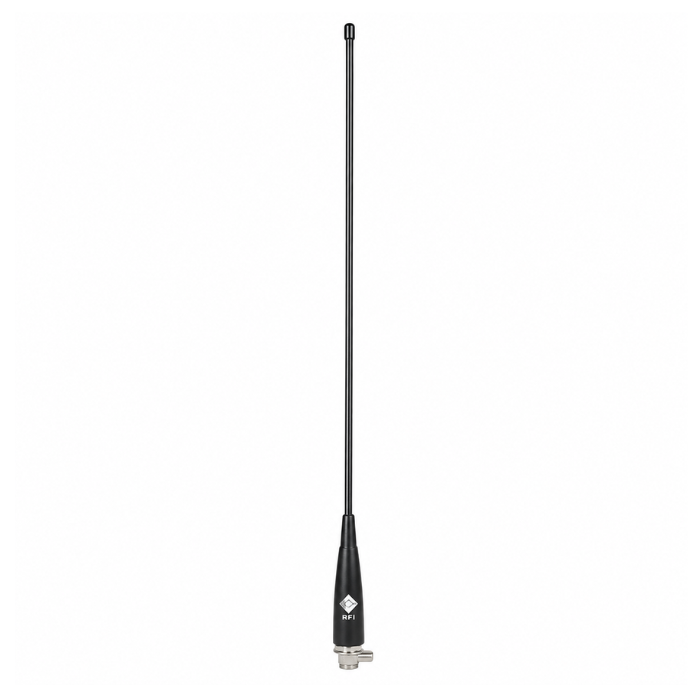RFI CD19-7077-50 stainless steel VHF broadband antenna with MBC base, product view