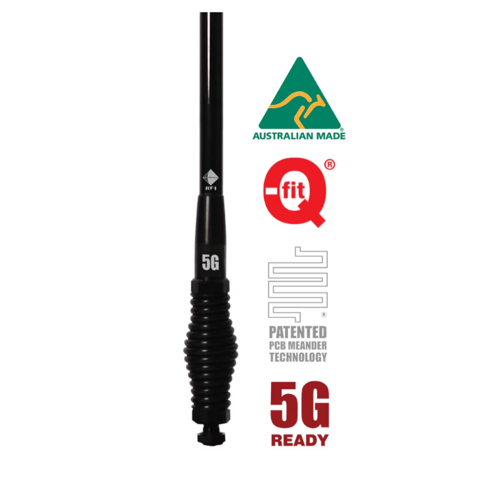 RFI CDR8194-B Q-Fit 5G LTE Collinear Antenna, 698-3800 MHz
