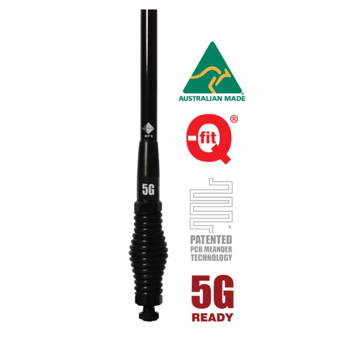 RFI CDR8195-B Q-Fit 5G LTE Collinear Antenna, 698-3800 MHz