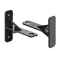 RFI CSM500-PWMB black plastic wall mounting bracket, product view