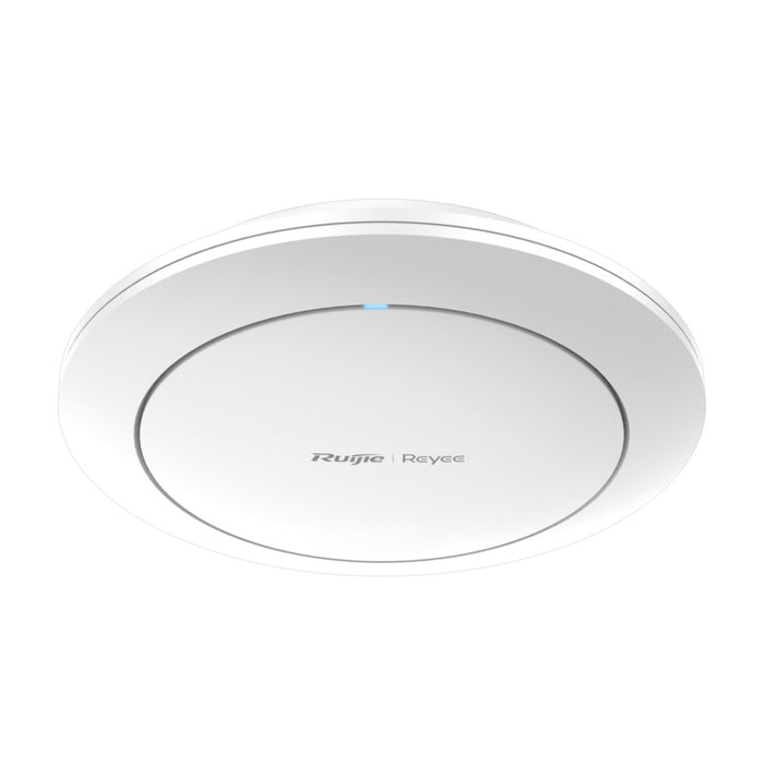 Ruijie Reyee RAP2266 circular ceiling access point, angled view