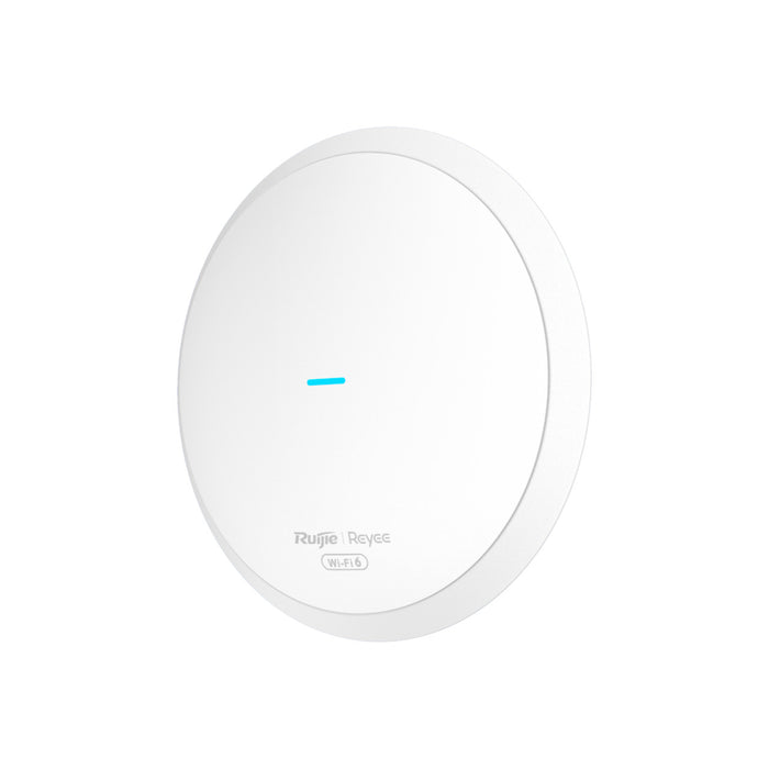 Ruijie Reyee RAP62 Wi-Fi 6 ceiling access point, angled view