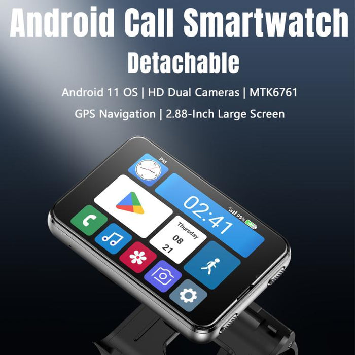 S999 4G Smart Watch – 2.88" TFT Screen, Android 11, 4GB/64GB