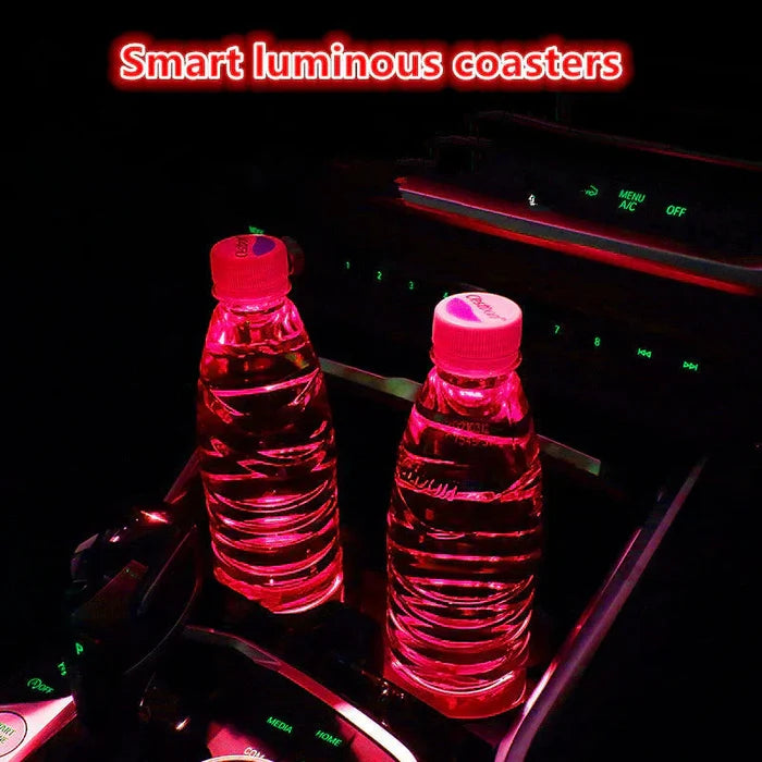 Sharingan Car 7 Color Changing Intelligent Sensing Coasters