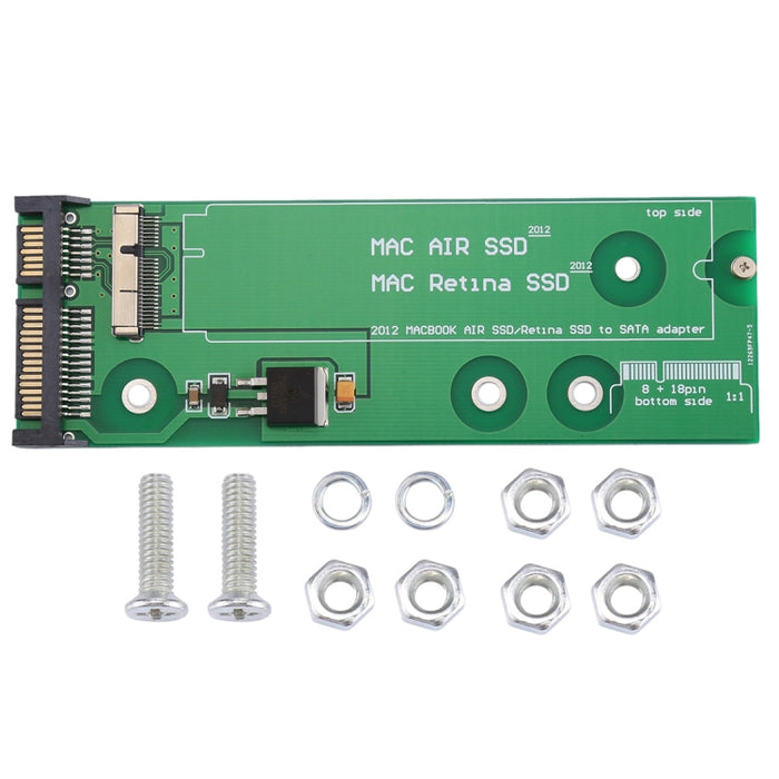 SSD to SATA Adapter MacBook Air A1465 & A1462 (2012, 11.6" & 13.3")