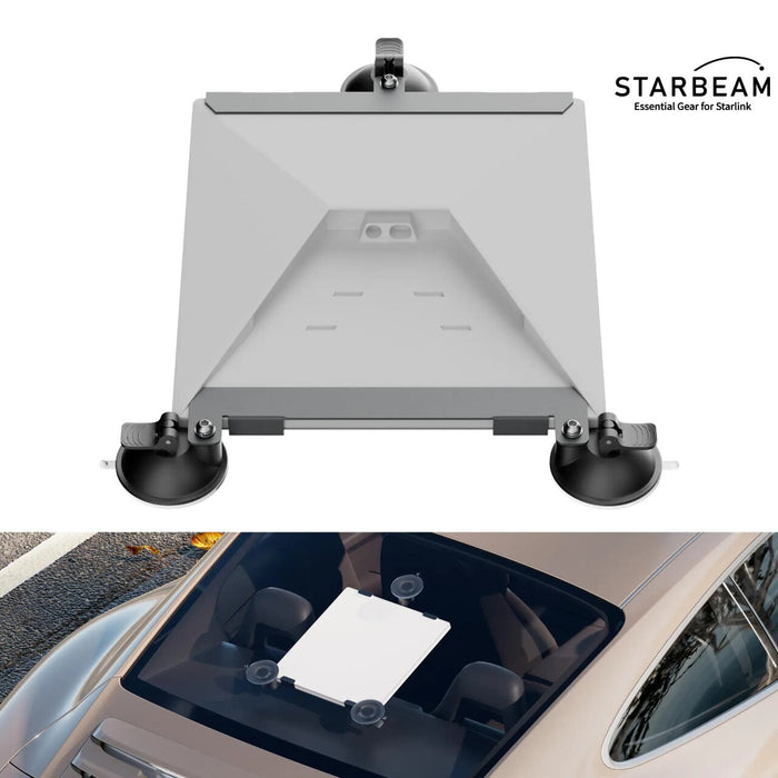STARBEAM Starlink Mini 3 Suction Cup Mount, kit with metal clamping bars
