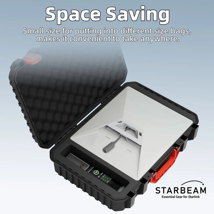 STARBEAM Starlink Mini DC to DC Female Adapter Power Extension 17cm, female end close-up