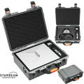 STARBEAM Starlink Mini Hard Protective Travel Case, grey, closed with carry handle