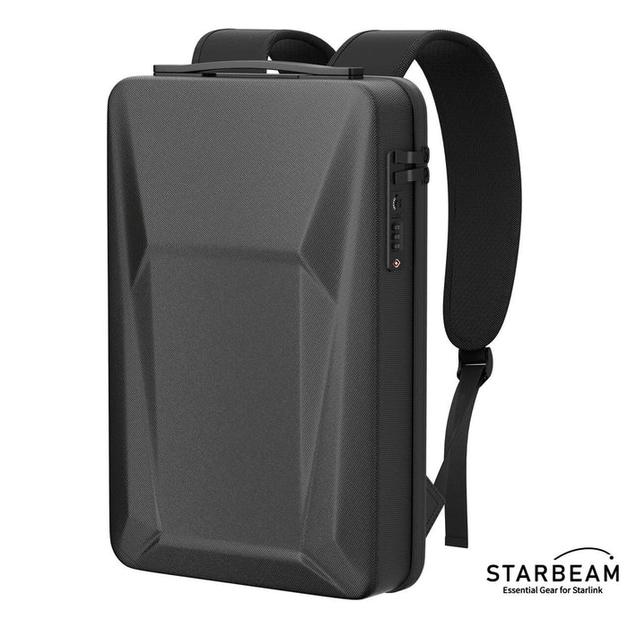 STARBEAM Starlink Mini Hard Shell Anti-theft Backpack with TSA lock and USB ports
