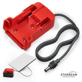 STARBEAM Starlink Mini Milwaukee 18V Battery Adapter, DC cable with battery mount
