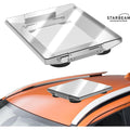 STARBEAM Starlink Mini Protective Vehicle Mount with magnetic feet on vehicle roof
