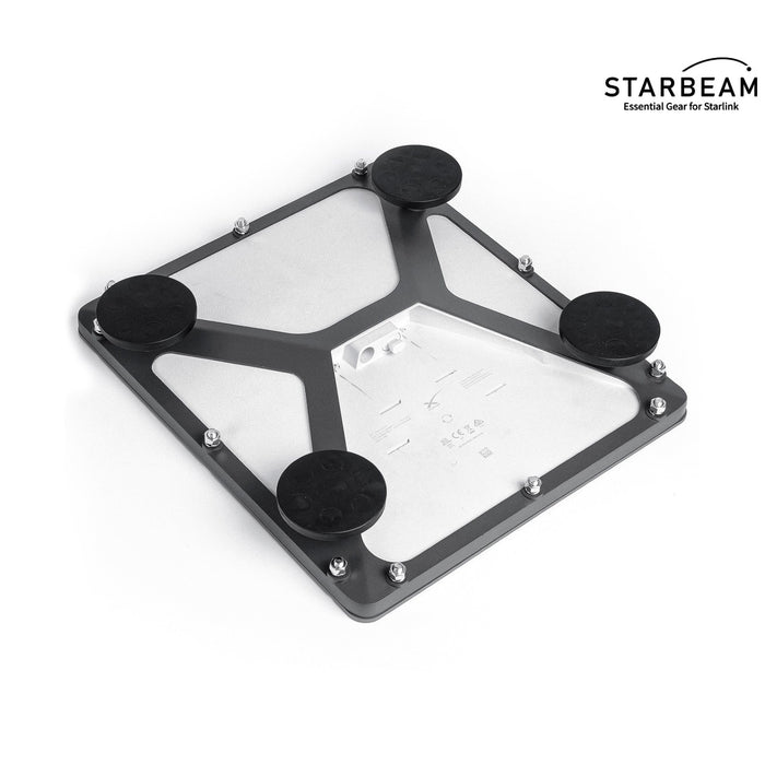 STARBEAM Starlink Mini Vehicle Mount with Magnetic Feet and Cover, front view