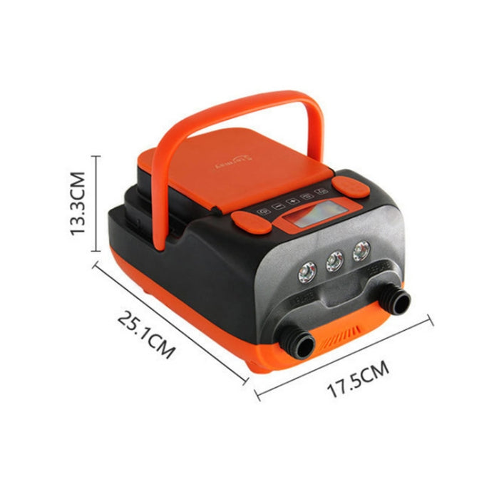 STERMAY Paddle Board Air Pump with 16PSI LCD Display for Quick Inflation