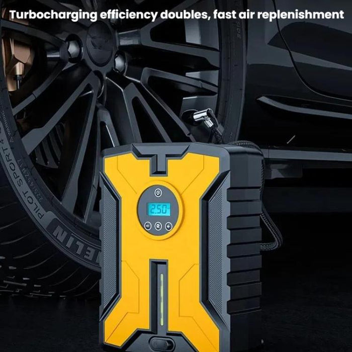 SUITU ST-929ASX Car Air Pump - Wired High-Pressure Digital Display Portable Air Compressor