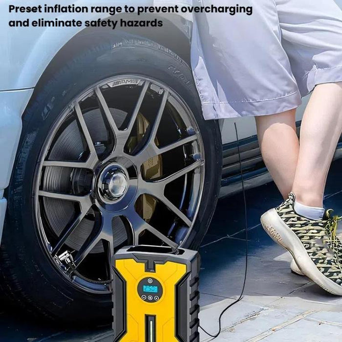 SUITU ST-929ASX Car Air Pump - Wired High-Pressure Digital Display Portable Air Compressor