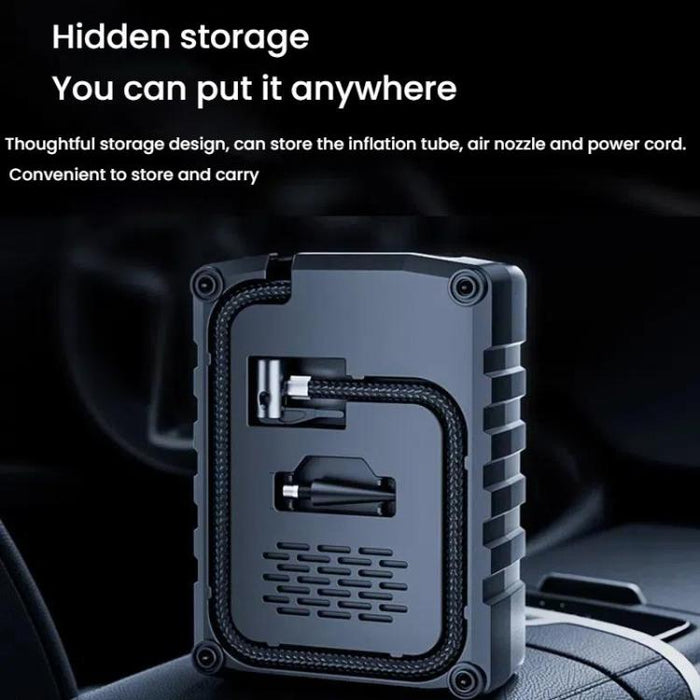 SUITU ST-929ASX Car Air Pump - Wired High-Pressure Digital Display Portable Air Compressor