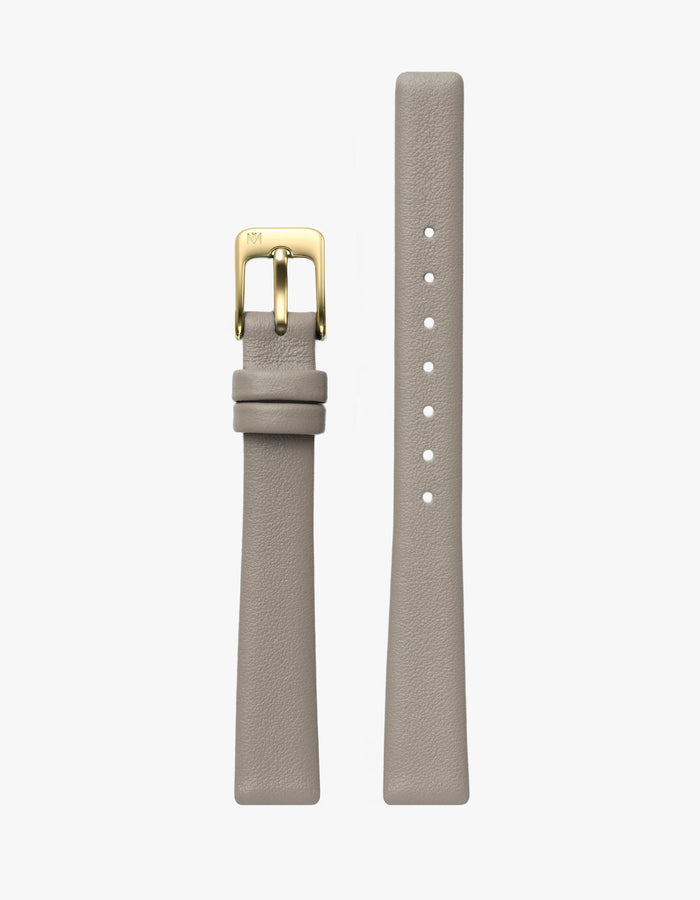 Symmetria Series - Taupe Leather Watch Strap