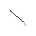 Metal cylindrical rod on a white background