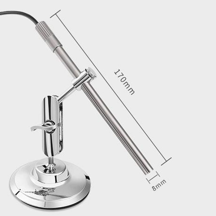 Teslong MS100 USB Microscope – 200X Magnification, Adjustable Focus, Phone & PCv