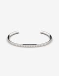 The Minute Cuff, Polished Silver