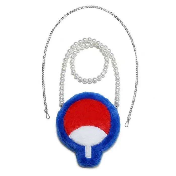 Uchiha Casual fashion plush cute crossbody bag