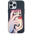 Uchiha Itachi iPhone silicone crash-resistant phone case