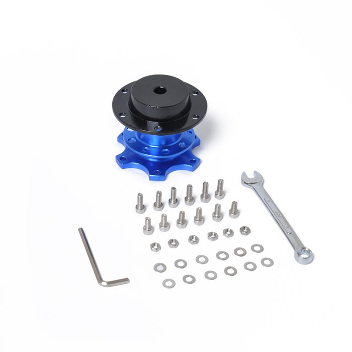 Universal Car Steering Wheel Quick Release Adapter - Aluminum Racing Hub Snap Off Boss Kit