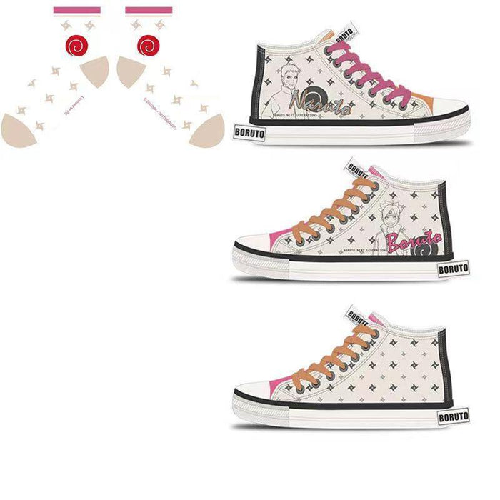 Uzumaki borut comfortable casual canvas shoes