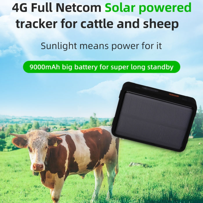 V44 Solar-Powered Livestock GPS Tracker – Waterproof & Durable Tracking for Cattle & Sheep