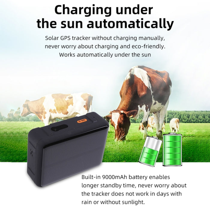V44 Solar-Powered Livestock GPS Tracker – Waterproof & Durable Tracking for Cattle & Sheep