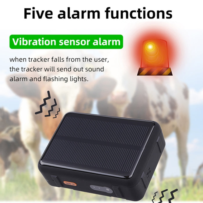 V44 Solar-Powered Livestock GPS Tracker – Waterproof & Durable Tracking for Cattle & Sheep