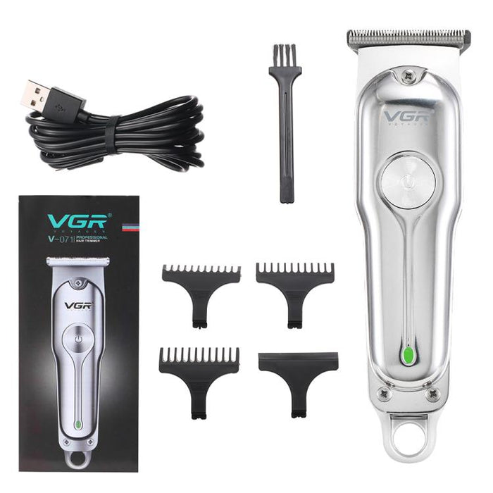 VGR V-071 Cordless Hair Clipper — USB Rechargeable