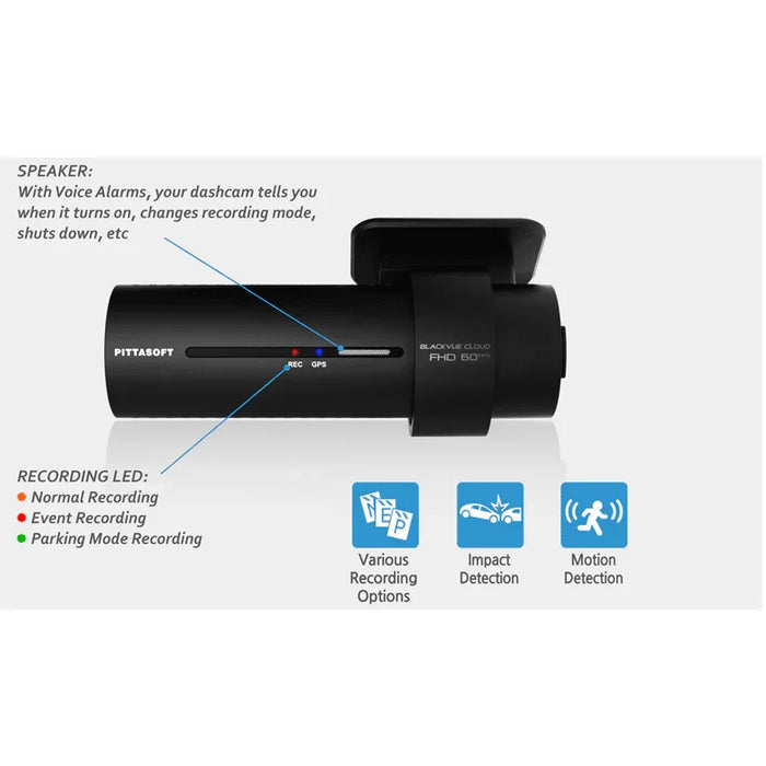 Viewtech DR750 Blackvue 1 Channel Dashcam