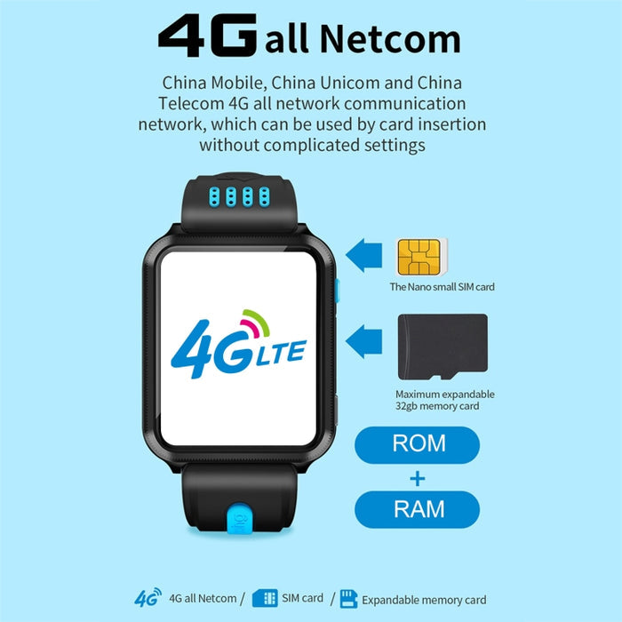 W5 Smart Phone Watch – 1.54" Full-Fit Screen, Dual Cameras, SIM, GPS Tracking