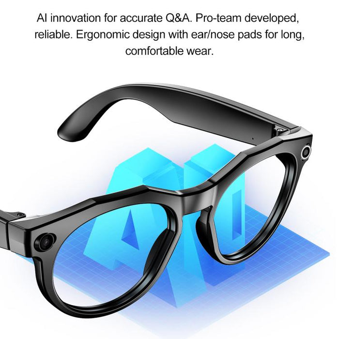 W611Pro Smart AI Glasses 8MP Camera – WiFi, AI Translation