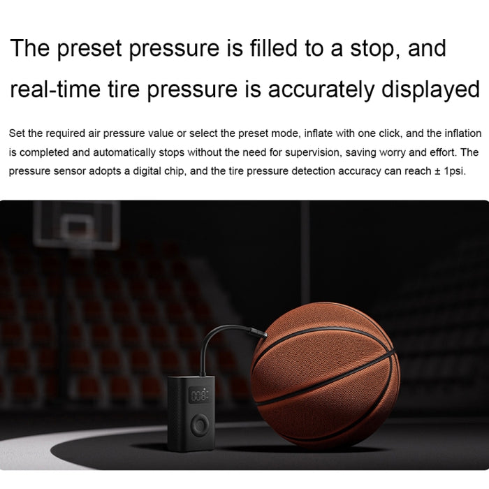 Xiaomi Portable Air Pump - Mijia Portable Universal Car and Bicycle Tire Electric Air Compressor