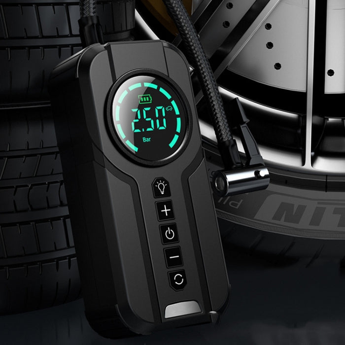 YX1819 Car Portable Air Pump - High Power Wired Inflator for Electric Vehicle Tires