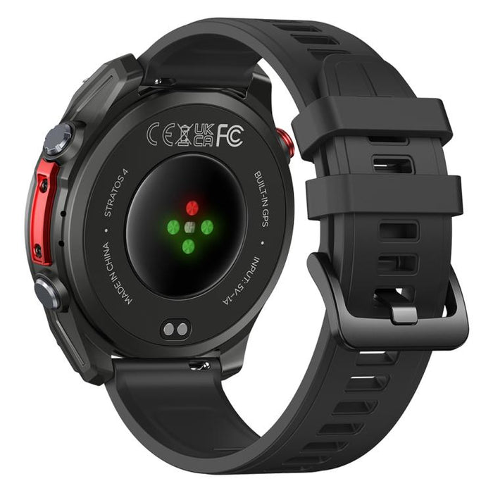 Zeblaze Stratos 4 Rugged GPS Smart Watch – 1.43", 5 ATM & IP69K